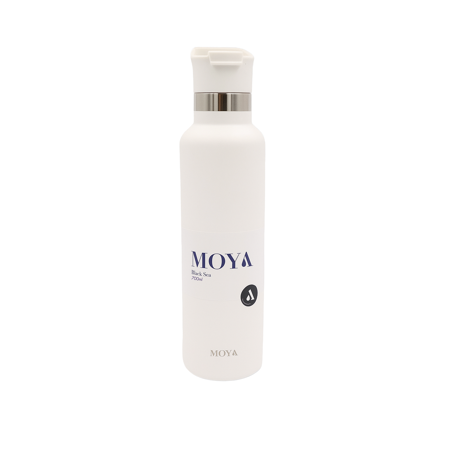 Black Sea 700ml Stainless Steel Water Bottles Spout