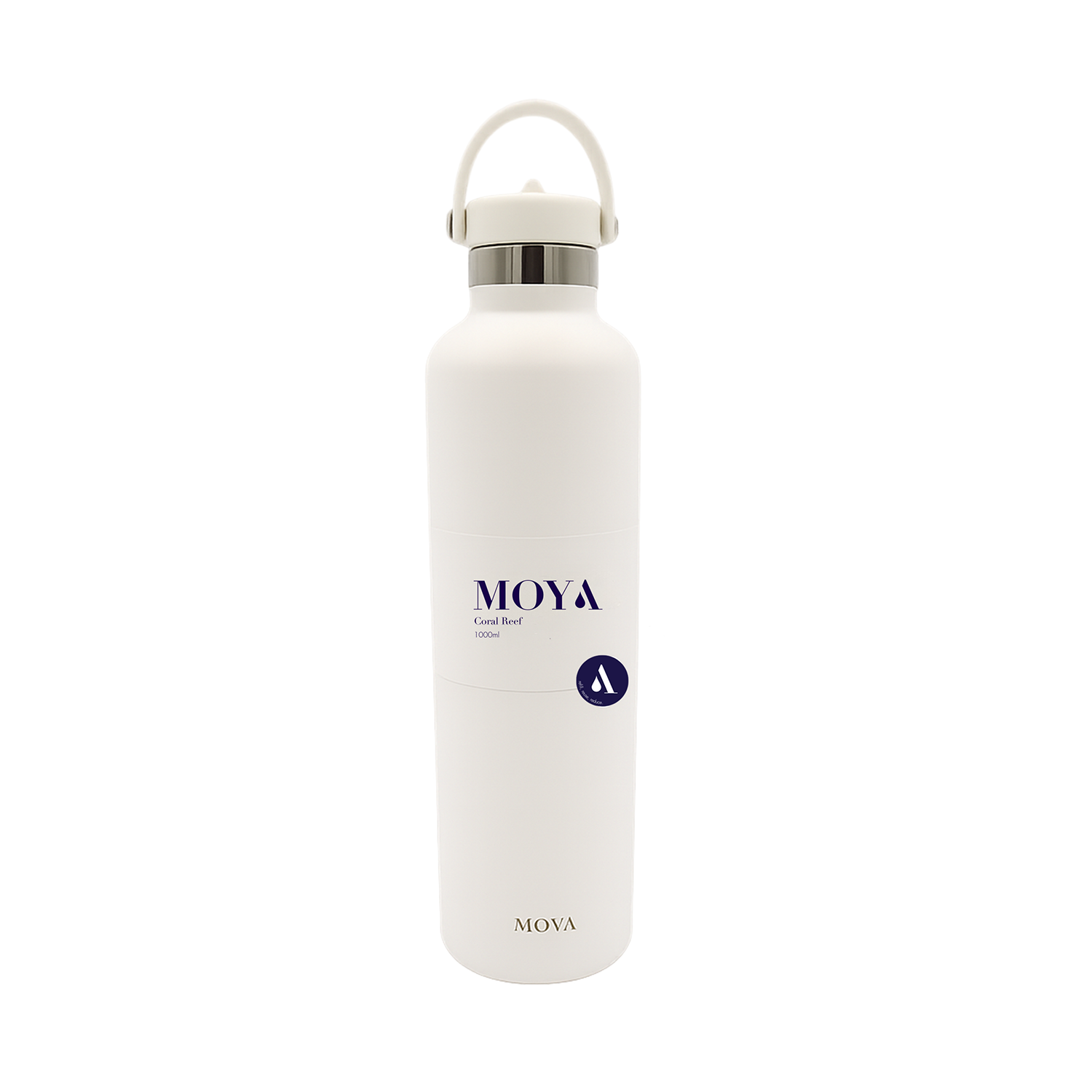 Coral Reef 1L Water Bottles Straw