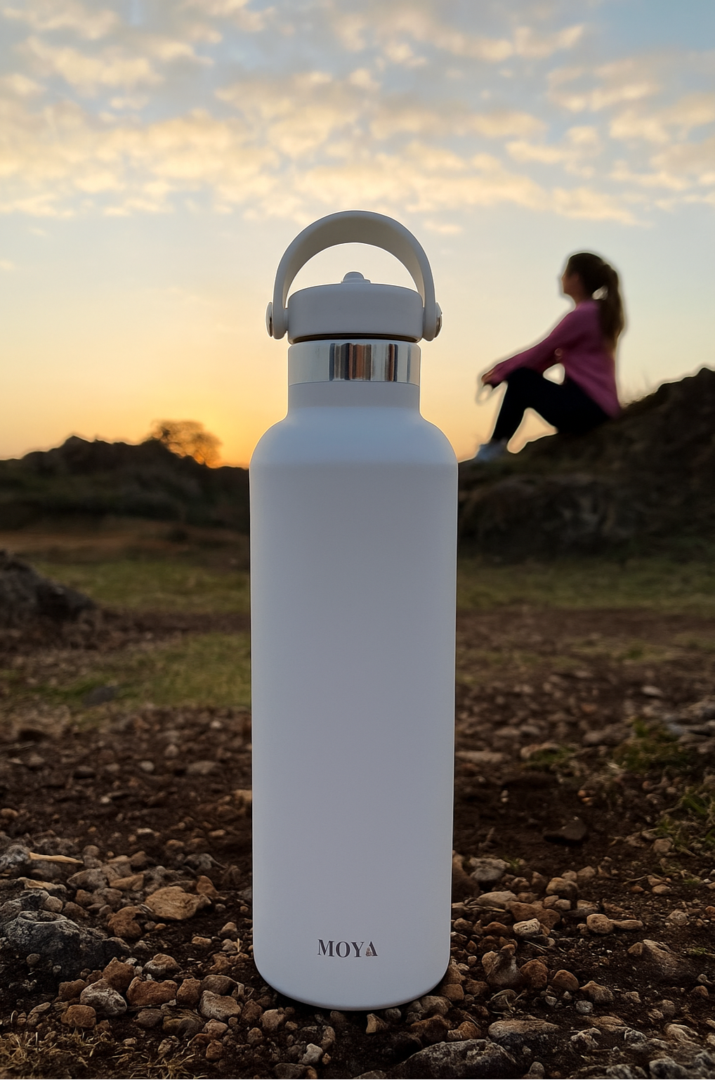 Coral Reef 1L Water Bottles Straw