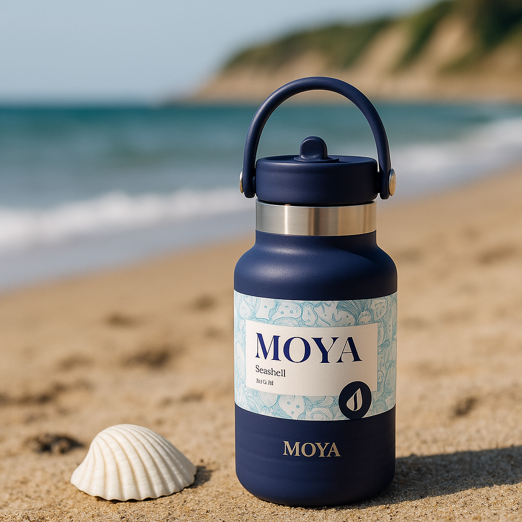 Seashell 350ml Water Bottles