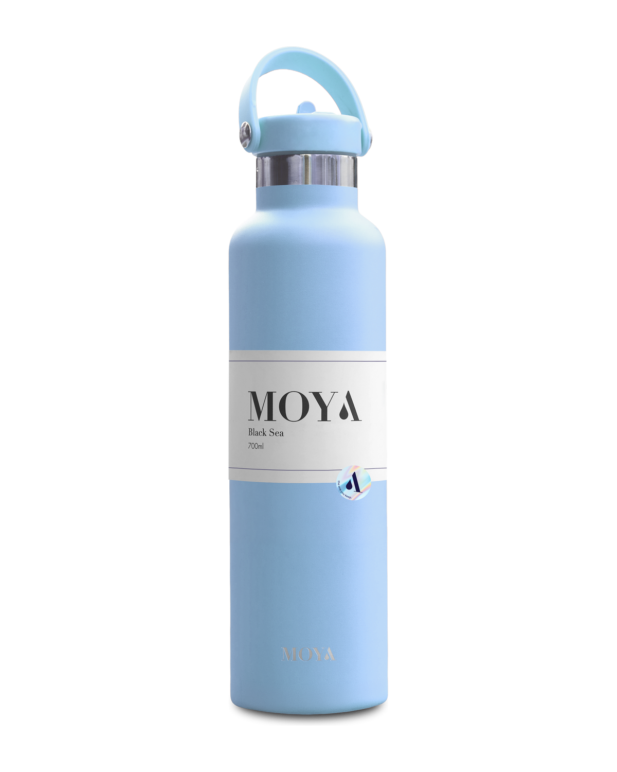 Moya Black Sea 700ml water bottle in sky