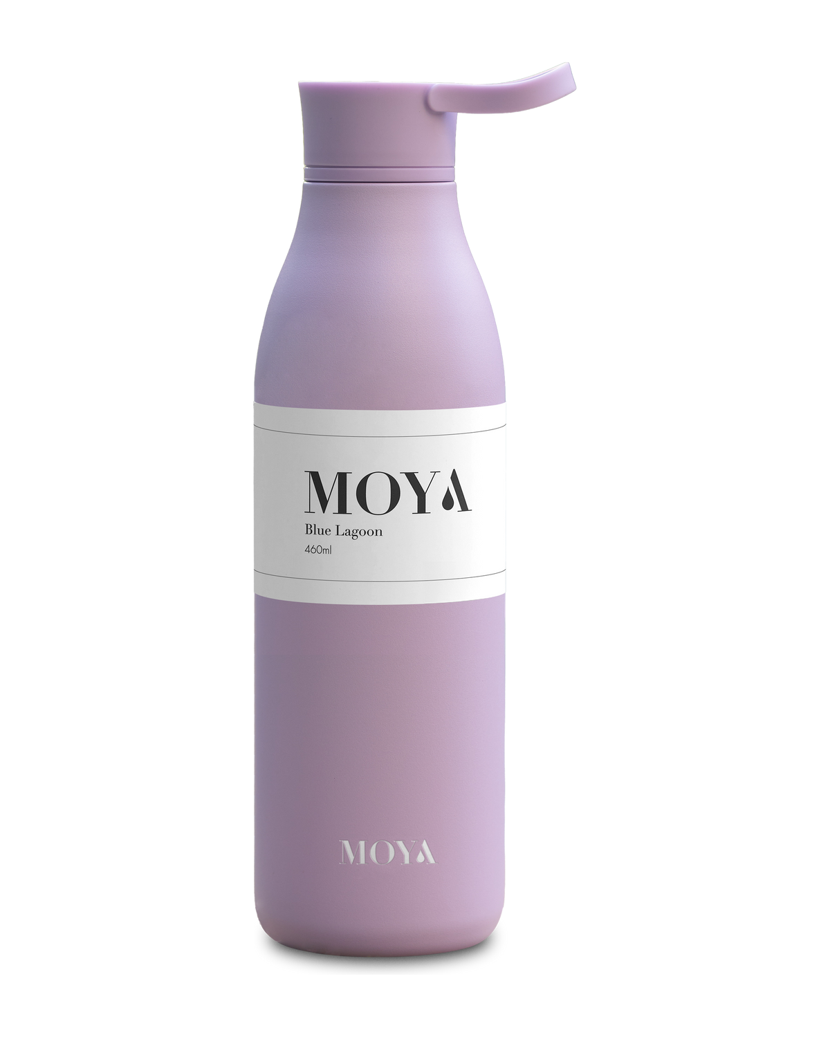 Moya Blue Lagoon 460ml water bottle in lilac