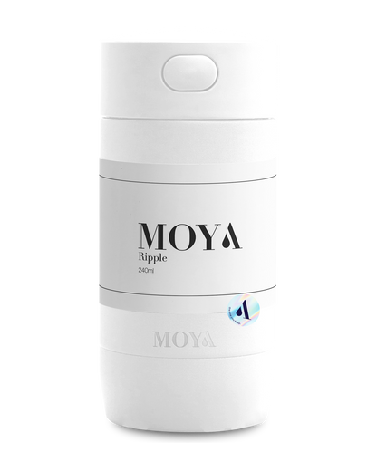 Moya Ripple 240ml travel mug in white