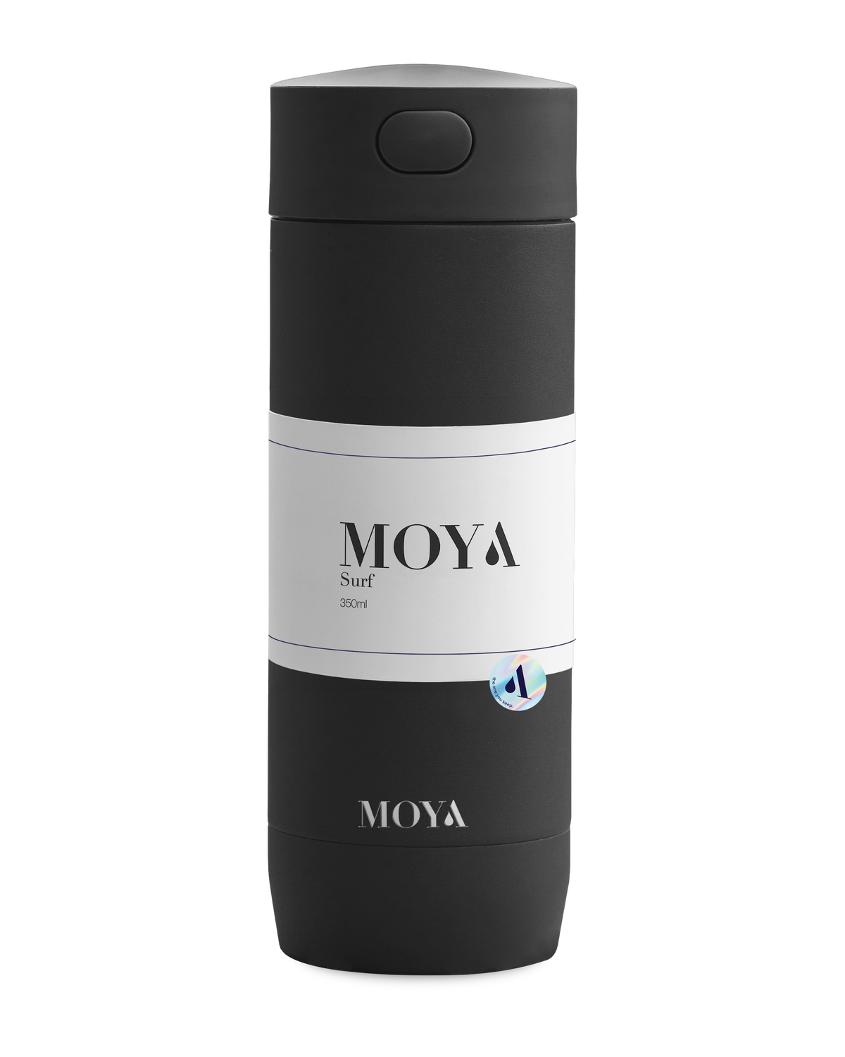 Moya Surf 350ml travel mug in black